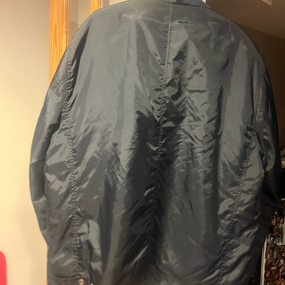 Men’s faux fur lined jacket from express